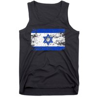 Israel Flag Supporter Hoodie Tank Top