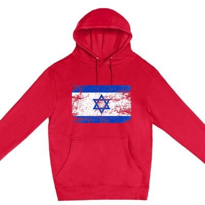 Israel Flag Supporter Hoodie Premium Pullover Hoodie