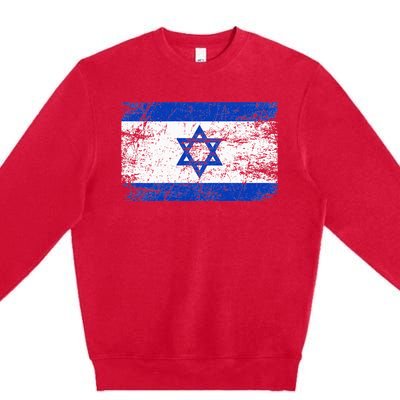 Israel Flag Supporter Hoodie Premium Crewneck Sweatshirt