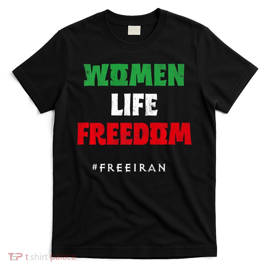 Iranian Flag, Support Women Iran, I Stand With Women Of Iran T-Shirt