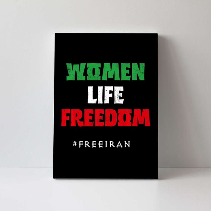 Iranian Flag, Support Women Iran, I Stand With Women Of Iran Canvas