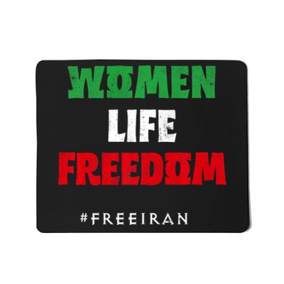 Iranian Flag, Support Women Iran, I Stand With Women Of Iran Mousepad