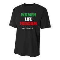 Iranian Flag, Support Women Iran, I Stand With Women Of Iran Youth Performance Sprint T-Shirt