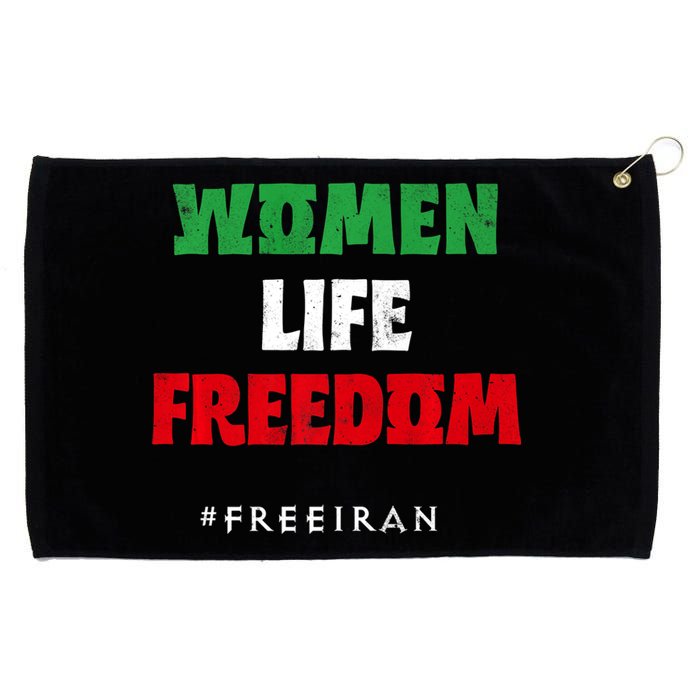 Iranian Flag, Support Women Iran, I Stand With Women Of Iran Grommeted Golf Towel