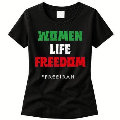 Iranian Flag, Support Women Iran, I Stand With Women Of Iran Womens T-Shirt