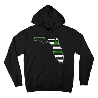 Irish Florida State Flag American Map Hoodie