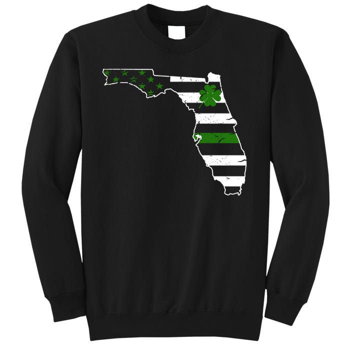 Irish Florida State Flag American Map Sweatshirt