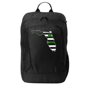 Irish Florida State Flag American Map City Backpack