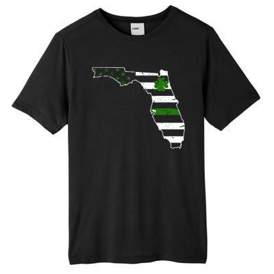 Irish Florida State Flag American Map Tall Fusion ChromaSoft Performance T-Shirt