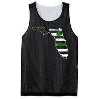 Irish Florida State Flag American Map Mesh Reversible Basketball Jersey Tank