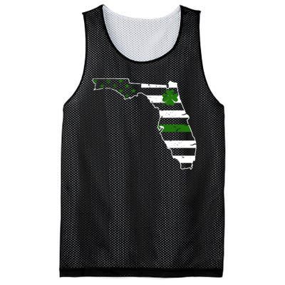 Irish Florida State Flag American Map Mesh Reversible Basketball Jersey Tank