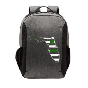 Irish Florida State Flag American Map Vector Backpack