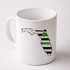 Irish Florida State Flag American Map Coffee Mug