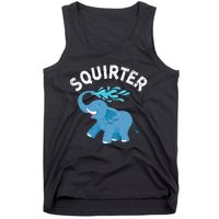 Inappropriate Funny Squirter Embarrassing Tank Top