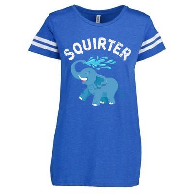 Inappropriate Funny Squirter Embarrassing Enza Ladies Jersey Football T-Shirt