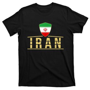 Iran Football Shirt Iran Soccer Jersey Proud Iranian T-Shirt