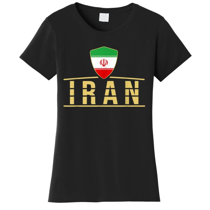 Iran Football Shirt Iran Soccer Jersey Proud Iranian Women's T-Shirt