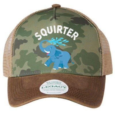 Inappropriate Funny Squirter Embarrassing Legacy Tie Dye Trucker Hat