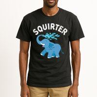 Inappropriate Funny Squirter Embarrassing Tall T-Shirt