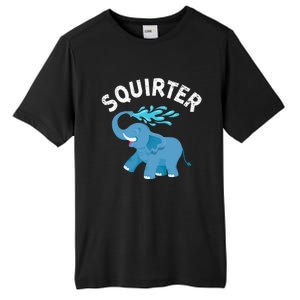 Inappropriate Funny Squirter Embarrassing Tall Fusion ChromaSoft Performance T-Shirt