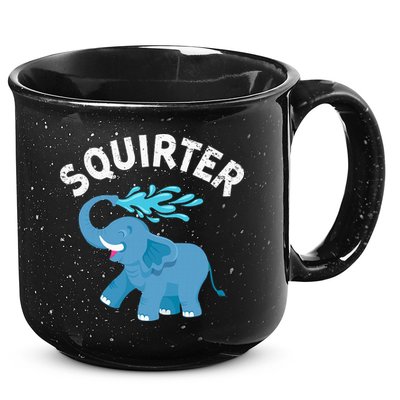 Inappropriate Funny Squirter Embarrassing 15oz Campfire Ceramic Mug