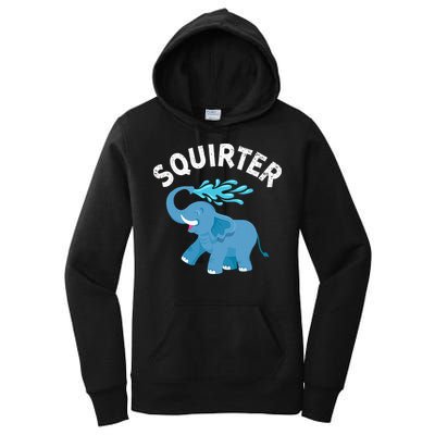Inappropriate Funny Squirter Embarrassing Women's Pullover Hoodie
