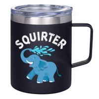 Inappropriate Funny Squirter Embarrassing 12oz Stainless Steel Coffee Mug