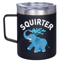 Inappropriate Funny Squirter Embarrassing 12oz Stainless Steel Coffee Mug