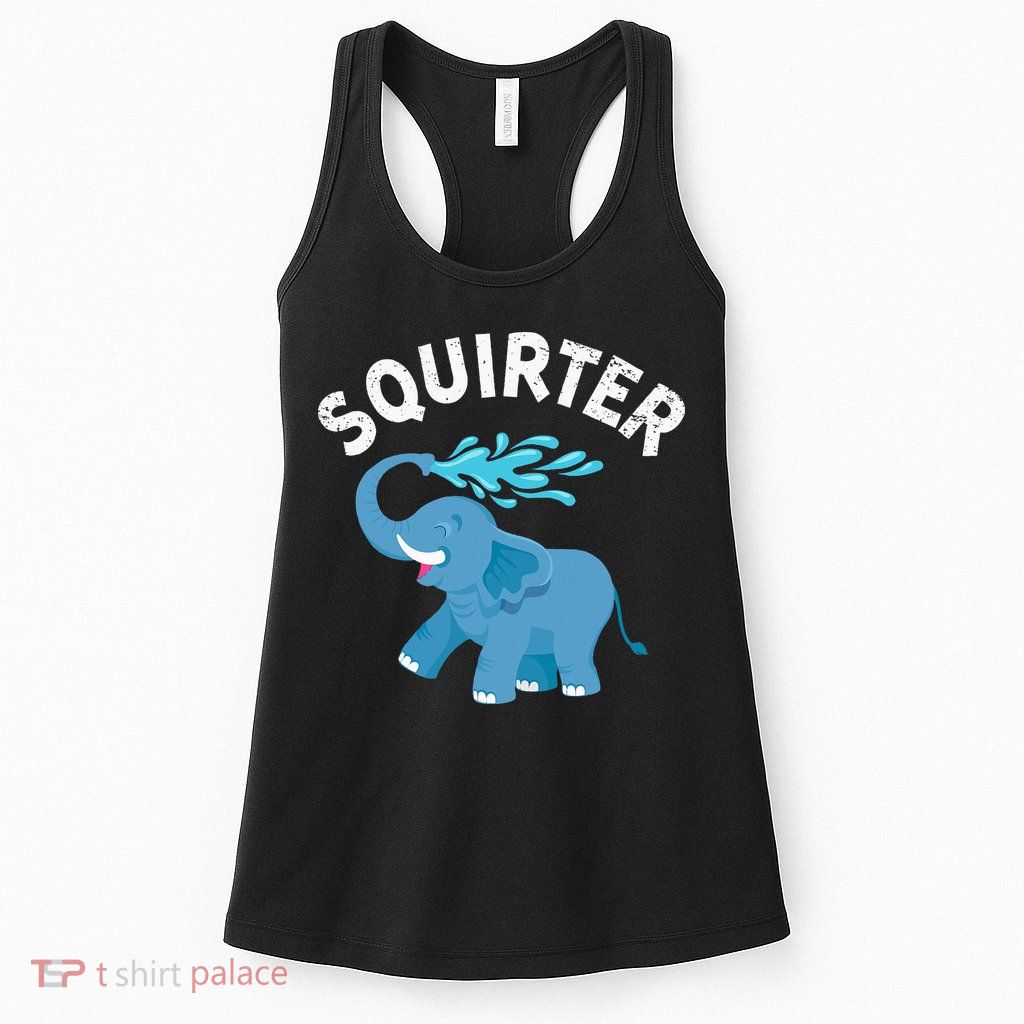 Inappropriate Funny Squirter Embarrassing Womens Tank Top