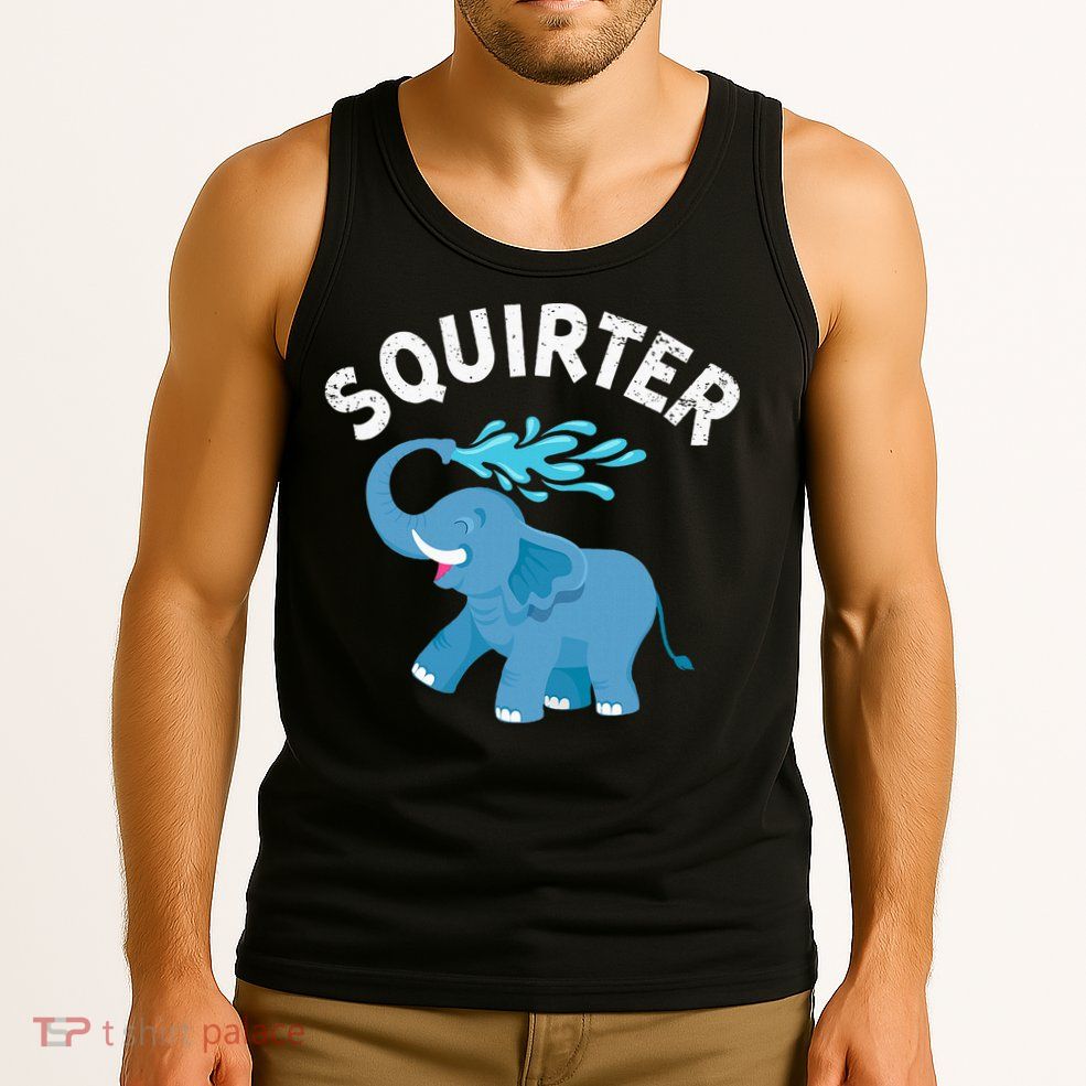 Inappropriate Funny Squirter Embarrassing Tank Top