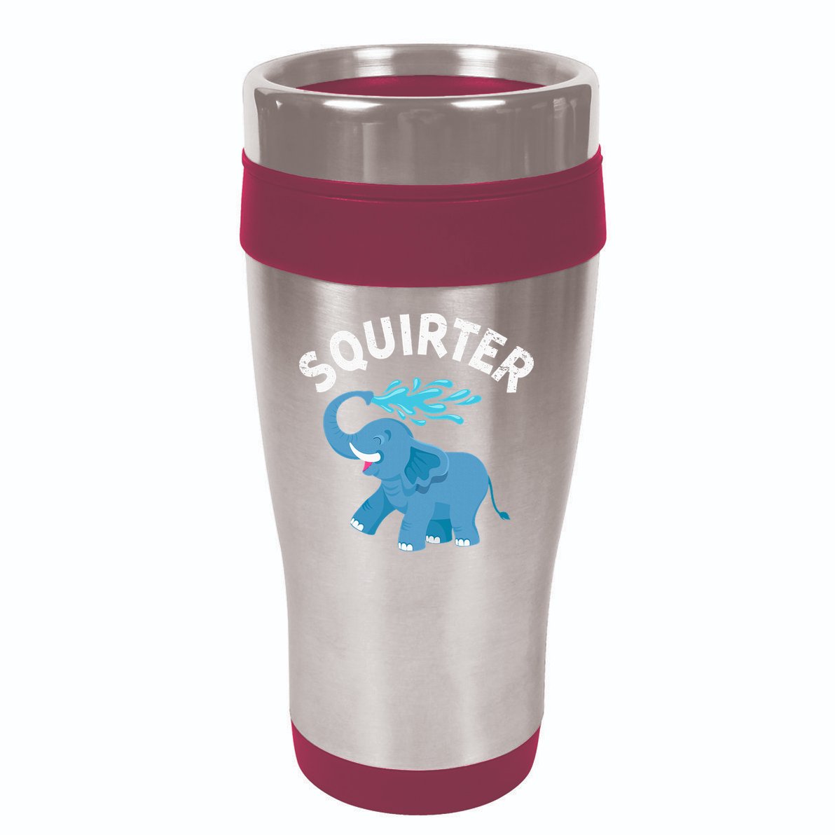 Inappropriate Funny Squirter Embarrassing 16oz Travel Tumbler