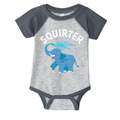 Inappropriate Funny Squirter Embarrassing Infant Baby Jersey Bodysuit