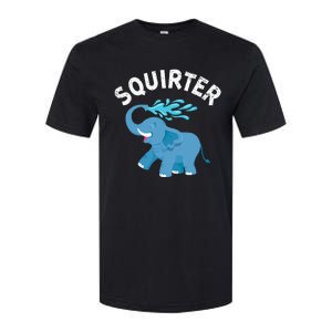 Inappropriate Funny Squirter Embarrassing Softstyle CVC T-Shirt