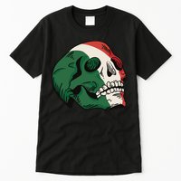 Italian Flag Skull Tall T-Shirt