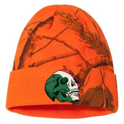 Italian Flag Skull Kati Licensed 12" Camo Beanie