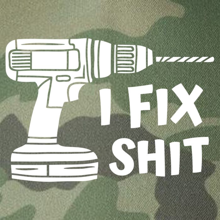 I Fix Shit Meaningful Gift Handy Fixed It Tools Mr Fix It Funny Great Gift Legacy Tie Dye Trucker Hat