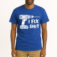 I Fix Shit Meaningful Gift Handy Fixed It Tools Mr Fix It Funny Great Gift Tall T-Shirt