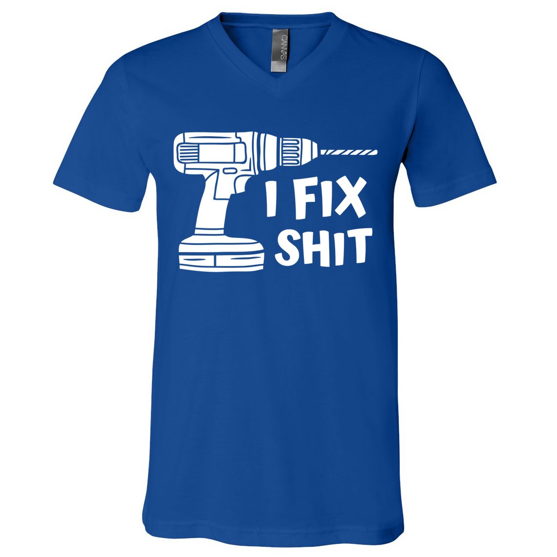 I Fix Shit Meaningful Gift Handy Fixed It Tools Mr Fix It Funny Great Gift V-Neck T-Shirt