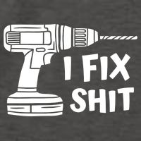 I Fix Shit Meaningful Gift Handy Fixed It Tools Mr Fix It Funny Great Gift Vector Backpack