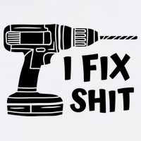 I Fix Shit Meaningful Gift Handy Fixed It Tools Mr Fix It Funny Great Gift Garment-Dyed Sweatshirt