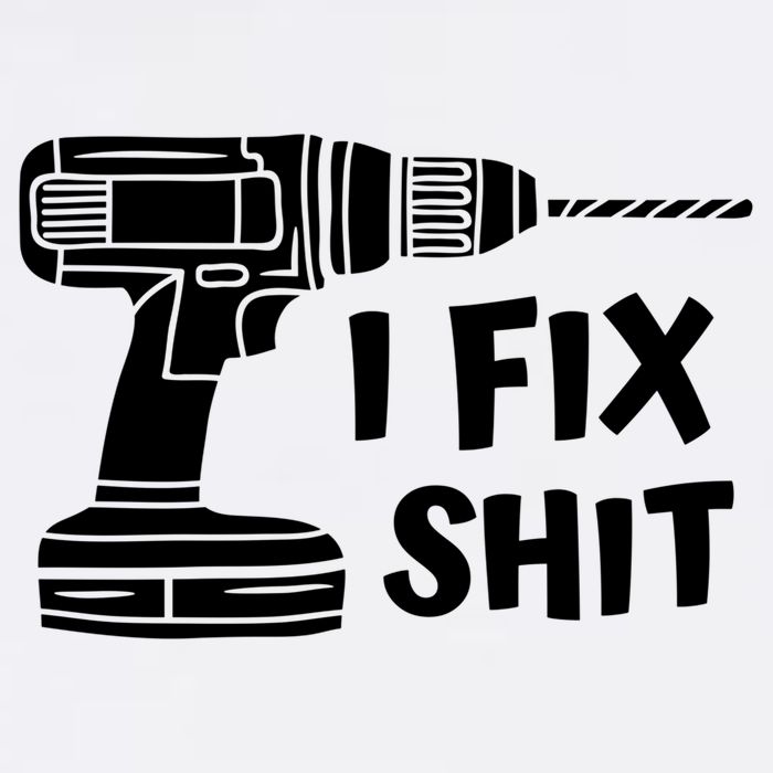 I Fix Shit Meaningful Gift Handy Fixed It Tools Mr Fix It Funny Great Gift Garment-Dyed Sweatshirt