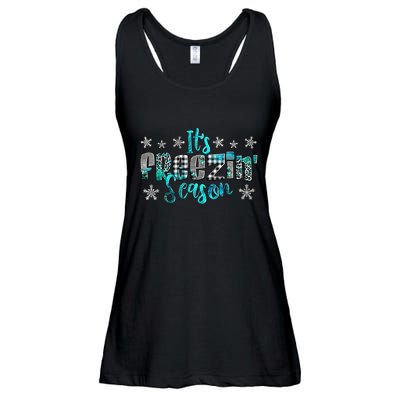 ItS Freezin Season Winter Vibes Cozy Season Christmas Gifts Ladies Essential Flowy Tank