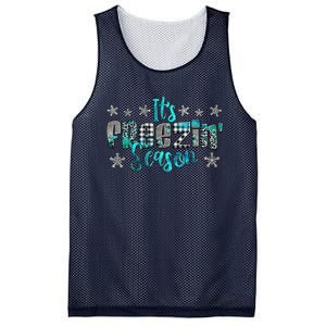 ItS Freezin Season Winter Vibes Cozy Season Christmas Gifts Mesh Reversible Basketball Jersey Tank