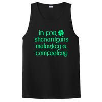 In For Shenanigans Malarkey Tomfoolery Funny St Patricks PosiCharge Competitor Tank