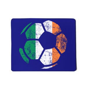 Irish Flag Soccer Football St Patrick's Day Sports Gift Mousepad