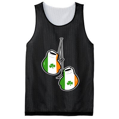 Ireland Flag Shamrock Irish boxing gloves Mesh Reversible Basketball Jersey Tank