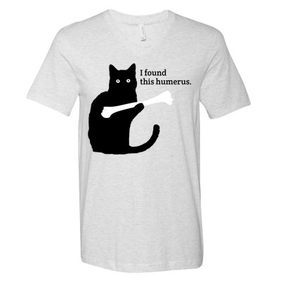 I FOUND THIS HUMERUS V-Neck T-Shirt