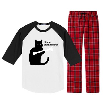 I FOUND THIS HUMERUS Raglan Sleeve Pajama Set