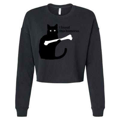 I FOUND THIS HUMERUS Cropped Pullover Crew