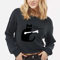 I FOUND THIS HUMERUS Cropped Pullover Crew